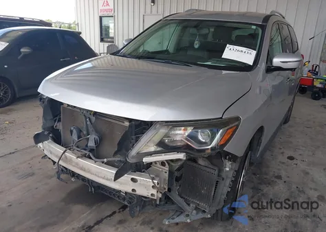 2017 Nissan Pathfinder Sl z USA, uszkodzony, nr VIN 5N1DR2MN3HC672181